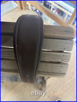 17 1/4 BROWN A J FOSTER LAURICHE Hunt Seat DRESSAGE SADDLE With Girth