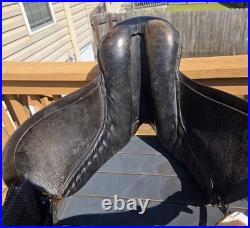 17 Medium Tree Collegiate Dressage Saddle 17 Medium Tree Collegiate Dressage Saddle