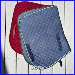 17 Thorowgood Synthetic Dressage Saddle with Stirrup Leathers & Stirrups, Black