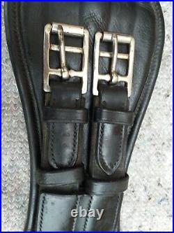 18 1/2 Black Lauriche (aj Foster) Dressage Saddle & 28 Lauriche Girth Medium