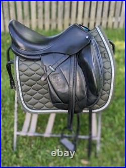 18.5 Voltaire Adelaide Dressage Saddle Buffalo Leather, 3A PRO & GIRTH/LEATHERS