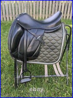 18.5 Voltaire Adelaide Dressage Saddle Buffalo Leather, 3A PRO & GIRTH/LEATHERS