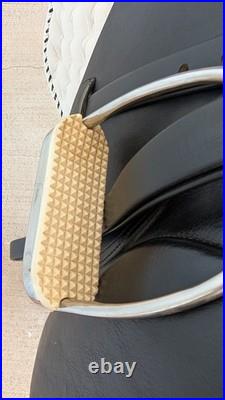 18 Inch Dressage Saddle, State Line Tack Brand with girths and bag