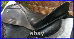18 Schleese Ostergaard Dressage Saddle Girth and Stirrups/Leathers Included