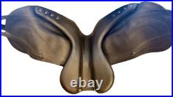 2020 Antares Cadence Dressage Saddle 18 Seat, M/W Tree, FULL BUFFALO Leather