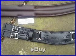 22 Black Heritage 100% English Made/leather Humane Girth Dressage Mono Saddle