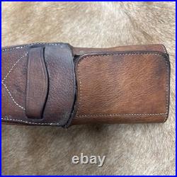 22 Brown Antares Jump Girth With D Ring