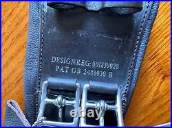 24 Fairfax Leather Dressage English Girth (black)