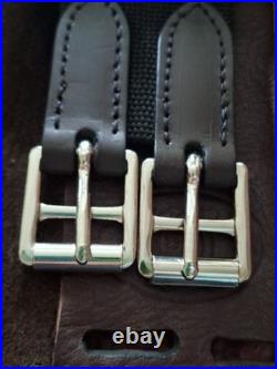 26in Brown Leather English Endurance Girth Roller Buckles Made In Canada