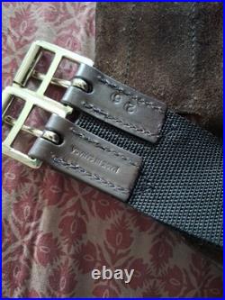 26in Brown Leather English Endurance Girth Roller Buckles Made In Canada