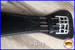 28 In English Horse Saddle Girth Elastic Hilason Leather Dressage Girth U-0-28