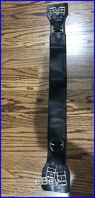 32 Cliff Barnsby Dressage Girth Lightly USED Leather Dressage Girth