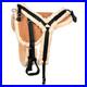 35HS_Hilason_Western_Horse_Suede_Leather_Bareback_Pad_Breast_Collar_Girth_01_jw