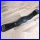 46HZ_30_Horze_Smooth_Dressage_Contoured_Leather_Horse_Saddle_Cinch_Girth_Black_01_ghi