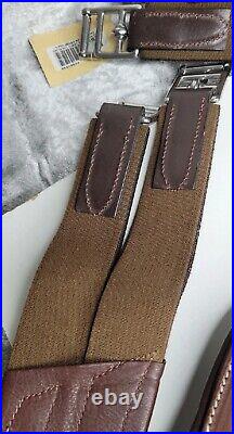 54in Joseph Sterling Pro Series Belly Gaurd Girth Brown Leather, NEW