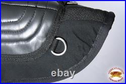 73HS Hilason Western Pleasure Trail Riding Bareback Treeless Saddle Pad Girth
