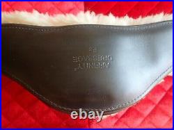 Affinity Dressage F3 Girth Black 36 with removeable Sheepskin Liner