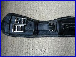 Albion Humane Short Dressage Girth black size 24 60cm ergonomic padded