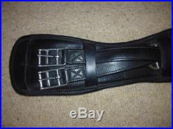 Albion Humane Short Dressage Girth black size 28 70cm anatomical padded
