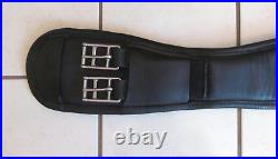 Albion Legend Padded Leather Contour Ergonomic Dressage Girth 26 Black New