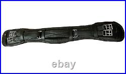 Albion ULTIMA Black Leather Equalizing Padded Dressage Horse Saddle Girth 28