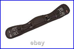 Albion humane dressage girth brown leather sizes 20 24 26 anatomical