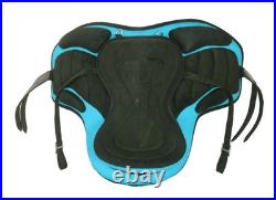All Purpose Freemax Treeless Synthetic Synthetic Suede English Horse Saddle Tack