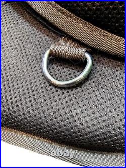 All Purpose Horse Saddle FREEMAX Synthetic English Treeless Suede Tack Size10-18
