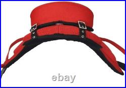 All Purpose Synthetic Freemax Treeless Suede English Horse Saddle Tack Size10-18