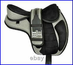All Purpose Synthetic Treeless Free max English Horse Saddle With, Stirrup