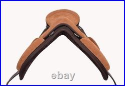 All Purpose Synthetic Treeless Freemax Synthetic Suede English Horse Saddle Tack