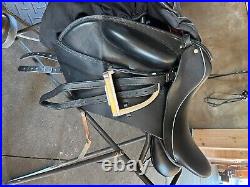 Amazing Deal! Custom saddlery dressage saddle 16 inch