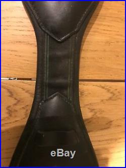 Amerigo 70cm Black Leather Dressage Girth