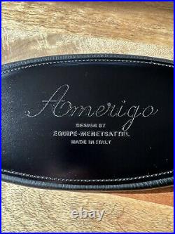 Amerigo Black leather 26 Special Dressage Girth