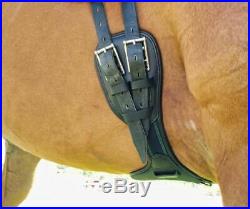 Amerigo Leather Anatomic PROTECTOR DRESSAGE GIRTH GH23 Black/Brown 55cm-80cm