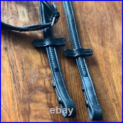 Aramas Dressage Reins With Leather Hand Stops 5/8''W X 55''L Cosmetic Flaw Aramas Dressage Reins With Leather Hand Stops 5/8''W X 55''L Cosmetic Flaw