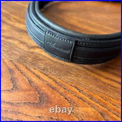 Aramas Raised Padded Dressage Bridle with Flash withLeather Reins Black Oversize Aramas Raised Padded Dressage Bridle with Flash withLeather Reins Black Oversize