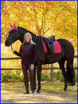 BRAND NEW LeMieux Loire Classic Dressage Saddle Pad Small/Medium Cranberry