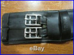 Beautiful Black Leather County Brand Dressage Girth 30 Great Condition