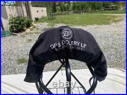 Beautiful and almost brand new Black and Dark Brown DP El Campo Saddle Beautiful and almost brand new Black and Dark Brown DP El Campo Saddle