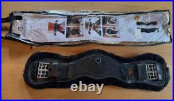 Black Kentucky Horsewear Vegan Anatomic Sheepskin Short Girth 60