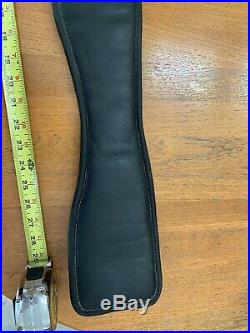 Black Leather Albion Dressage Girth 28 For Saddle