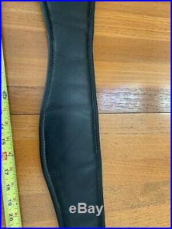 Black Leather Albion Dressage Girth 28 For Saddle