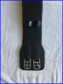 Black Leather Dreaaage Girth 28 New WO Tag