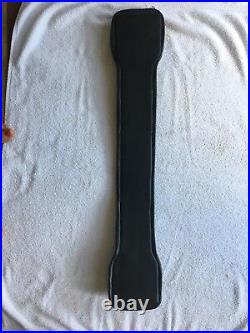 Black Leather Dreaaage Girth 28 New WO Tag