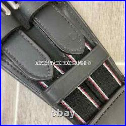 Black Padded Leather Dressage Girth, Brand New, 32