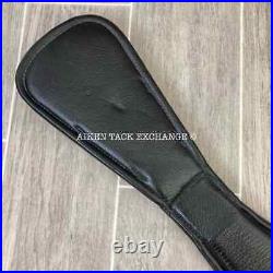 Black Padded Leather Dressage Girth, Brand New, 32