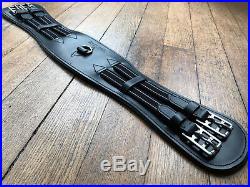 Brown/Black Quality Leather Dressage Girth Treeless saddle girth Easytrek