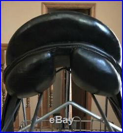 Bundled Dessage Saddle, Leathers, Irons, Girth Strap and more. VERY GOOD COND