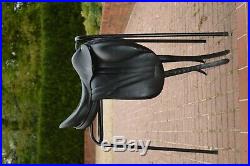 Butet Dressage Saddle 3 D 17.5 (Deep Seat) SFD 773 10 Black (Girth 55cm)